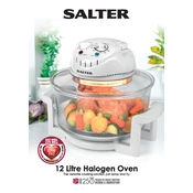 Salter EK2098 12 Litre Halogen Oven manual cover