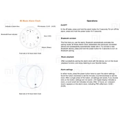 Xiaomi Mi Music Alarm Clock manual cover