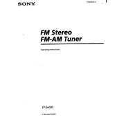 Sony ST-SA5ES manual cover