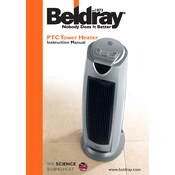 Beldray EH0933 PTC Tower Heater manual cover