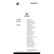 Sennheiser RR 800 manual cover