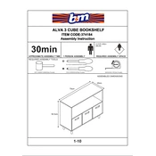 Alva B&M 3 Cube Bookshelf 374184 manual cover