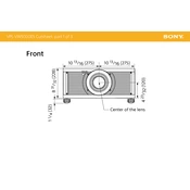 Sony VPL-VW5000ES manual cover