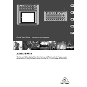 Behringer X Air X18 manual cover