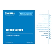 Yamaha XSR900N, XSR900NC XSR 900 2022 manual cover