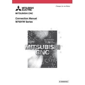 Mitsubishi Electric CNC M700VW Series manual cover