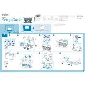 Sony XBR-55A8F manual cover