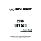 Polaris UTE 570 manual cover