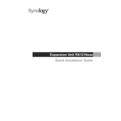 Synology RX1216sas manual cover