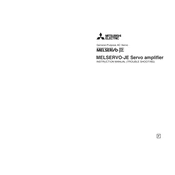 Mitsubishi Electric MELSERVOJE manual cover