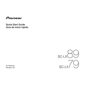 Pioneer SC-LX79 manual cover