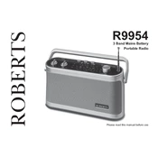 Roberts R9954 Classic 954 Analogue 2016 manual cover