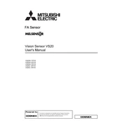 Mitsubishi Electric Melsensor VS20 manual cover