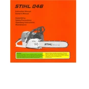 Stihl 046 manual cover