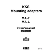 KORG MA-L manual cover