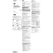 Sony BC-VW1 manual cover