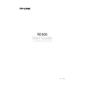 tp-link RE400 manual cover