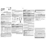 Mitsubishi Electric FX3U 422 BD manual cover