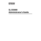 Epson SureLab D3000 manual cover