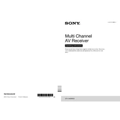 Sony STR-DA5800ES manual cover