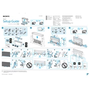 Sony XBR-75Z8H manual cover