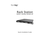 Synology RS408-RP, RS407, RS408 manual cover