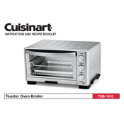 Cuisinart TOB-1010 manual cover