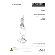 Karcher CV 300 1.012-059.0 manual cover