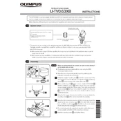 Olympus 63XB.TV0-U manual cover