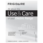 Frigidaire FFEF3016VS manual cover