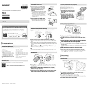 Sony ILME-FX3 manual cover