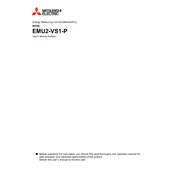 Mitsubishi Electric EMU2 VS1 P manual cover