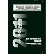 Polaris 800 Switchback Assault 2011 manual cover