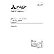 Mitsubishi Electric GX Developer Version 8 manual cover