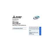 Mitsubishi Electric FR LU08, FR LU08 01 manual cover