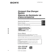 Sony CDX-555RF