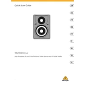 Behringer Truth B1031A manual cover