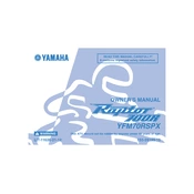 Yamaha YFM70RSPX Raptor 700R 2008 manual cover