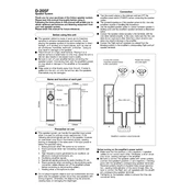 Onkyo D 205F manual cover