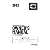 Polaris Scrambler XP 1000 EPS manual cover