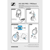 Sennheiser HD 300 PRO manual cover