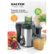 Salter EK3454 Power Juicer manual cover