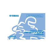 Yamaha YFM80RW Raptor 2007 manual cover