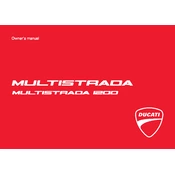 Ducati Multistrada 1200 S ABS 2014 manual cover