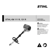 Stihl KM 111 R KM 131 R manual cover