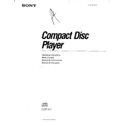 Sony CDP-K1 manual cover