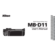 Nikon MB D11 manual cover