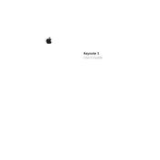 Apple KeyNote 3 manual cover