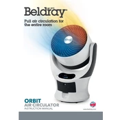 Beldray EH3328 3 in 1 Orbit Air Circulator manual cover