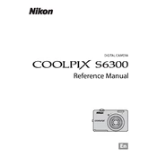 Nikon Coolpix S6300 manual cover